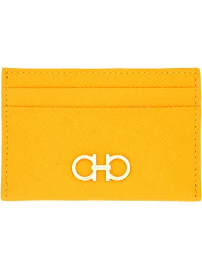 FERRAGAMO SALVATORE FERRAGAMO CARD HOLDER "HOOKS"