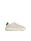 Ferragamo Salvatore  'cassina' White Leather Sneakers In White
