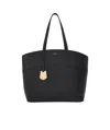 Ferragamo Salvatore  Charming Logo Printed Top Handle Bag In Black