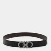 Ferragamo Gancini Reversible Leather Belt