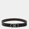 Ferragamo Gancini Reversible Leather Belt