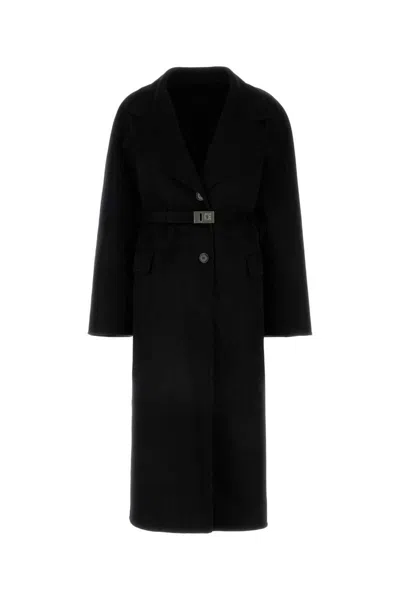 Ferragamo Salvatore  Coats In Black