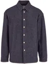 Ferragamo Long Sleeved Denim Shirt