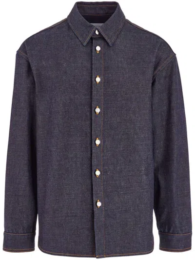 FERRAGAMO SALVATORE FERRAGAMO COTTON SHIRT