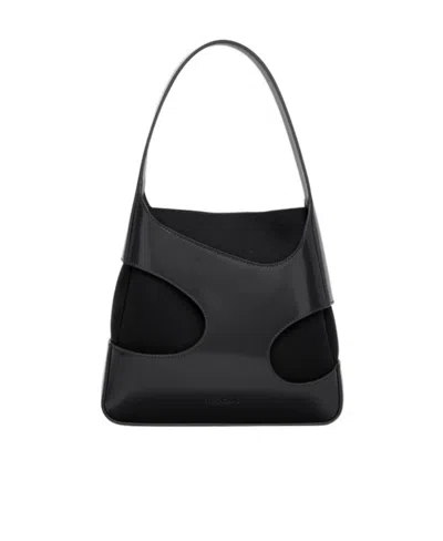 FERRAGAMO SALVATORE FERRAGAMO CUT-OUT MINI SHOULDER BAG