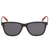 Ferragamo Dark Grey Rectangular Men's Sunglasses Sf998s 038 57 In Gray