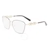 Ferragamo Salvatore  Demo Butterfly Ladies Eyeglasses Sf2217 703 57