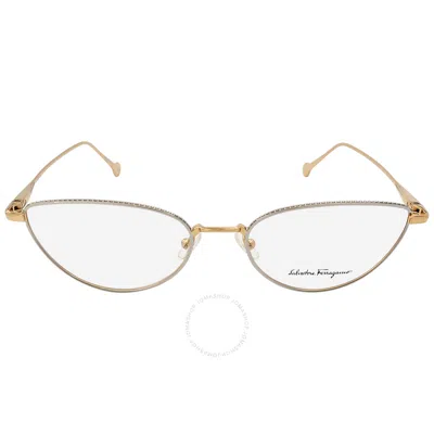 Ferragamo Salvatore  Demo Cat Eye Ladies Eyeglasses Sf2188 050 55