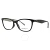 Ferragamo Salvatore  Demo Cat Eye Ladies Eyeglasses Sf2866 001 54