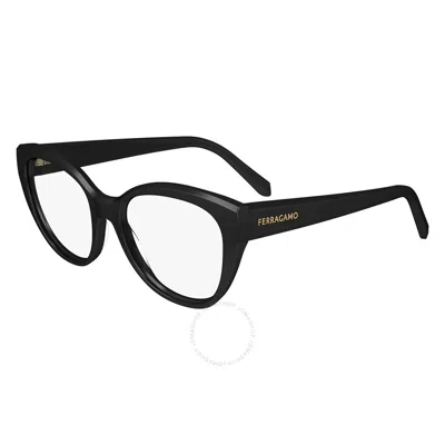 Ferragamo Salvatore  Demo Cat Eye Men's Eyeglasses Sf2970 001 53