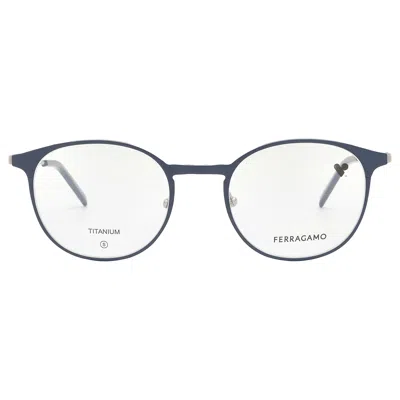 Ferragamo Salvatore  Demo Oval Ladies Eyeglasses Sf2567 021 51
