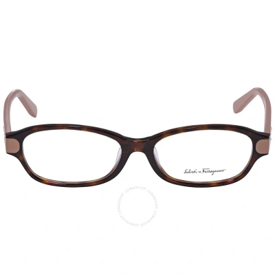 Ferragamo Salvatore  Demo Oval Ladies Eyeglasses Sf2795ra 274 53 In N/a