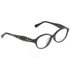 Ferragamo Salvatore  Demo Oval Ladies Eyeglasses Sf2856a 001 52