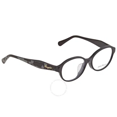 Ferragamo Salvatore  Demo Oval Ladies Eyeglasses Sf2856a 001 52