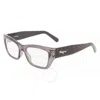 Ferragamo Salvatore  Demo Rectangular Ladies Sunglasses Sf2922 023 53