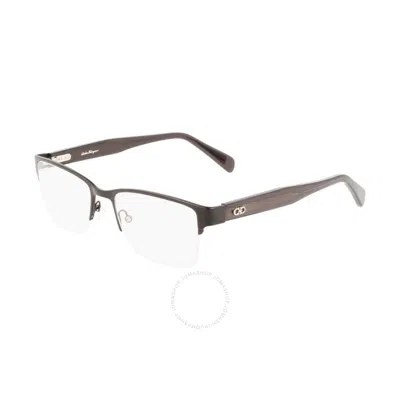 Ferragamo Salvatore  Demo Rectangular Men's Eyeglasses Sf2222 002 54
