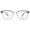 Ferragamo Salvatore  Demo Shield Men's Eyeglasses Sf2225 021 53