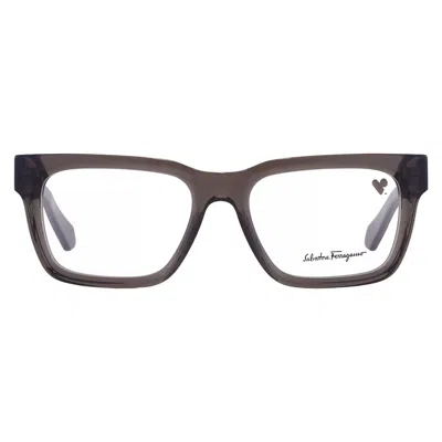 Ferragamo Salvatore  Demo Sport Men's Eyeglasses Sf2941 023 54 In Brown