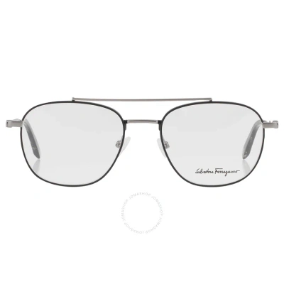 Ferragamo Salvatore  Demo Square Ladies Eyeglasses Sf2183 032 52 In Grey