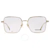 Ferragamo Salvatore  Demo Square Ladies Eyeglasses Sf2230 710 56
