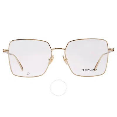 Ferragamo Salvatore  Demo Square Ladies Eyeglasses Sf2230 710 56