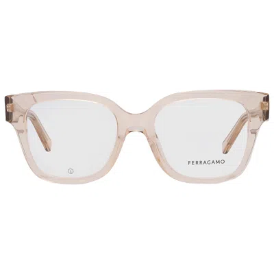 Ferragamo Salvatore  Demo Square Ladies Eyeglasses Sf2952n 259 53