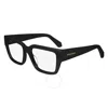 Ferragamo Salvatore  Demo Square Ladies Eyeglasses Sf2975 001 53
