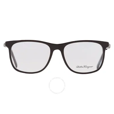 Ferragamo Salvatore  Demo Square Men's Eyeglasses Sf2926 001 54 In Black