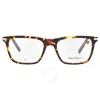 Ferragamo Salvatore  Demo Square Men's Eyeglasses Sf2959 219 55