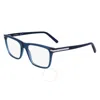 Ferragamo Salvatore  Demo Square Men's Eyeglasses Sf2959n 414 55