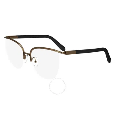 Ferragamo Salvatore  Demo Teacup Ladies Eyeglasses Sf2227 730 56 In Black