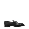 Ferragamo Salvatore  Hammered Leather Gancini Loafers Shoes