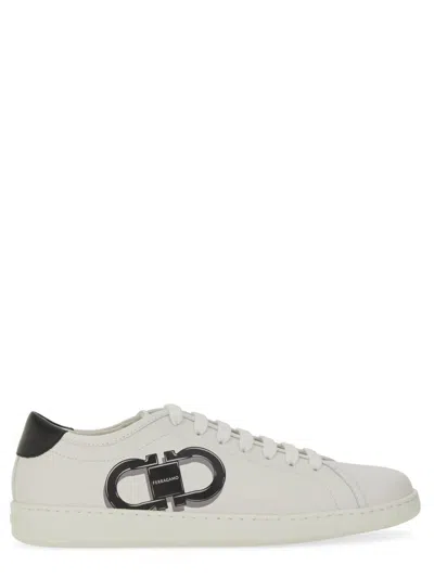 FERRAGAMO SALVATORE FERRAGAMO "DOUBLE GANCINI" SNEAKER