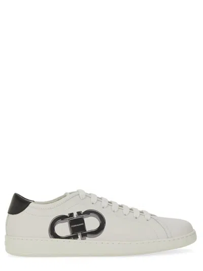 FERRAGAMO SALVATORE FERRAGAMO "DOUBLE GANCINI" SNEAKER