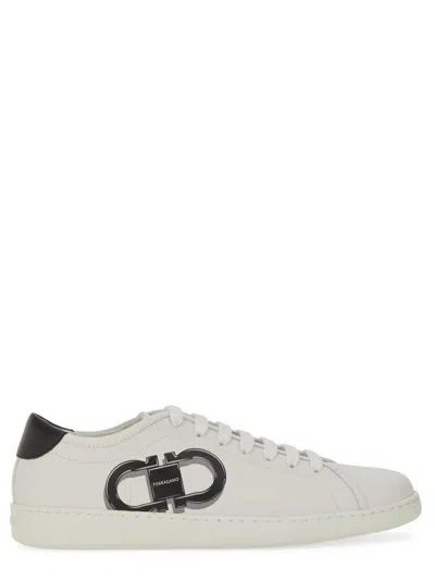FERRAGAMO SALVATORE FERRAGAMO "DOUBLE GANCINI" SNEAKER