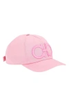 Ferragamo Salvatore  Double Gancio Baseball Cap In Flamingo/flamingo