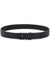 Ferragamo Salvatore  Embossed Pattern Reversible Gancini Belt Accessories