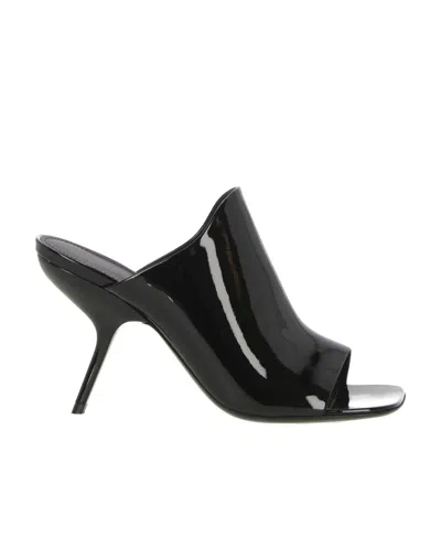 FERRAGAMO SALVATORE FERRAGAMO ERA SLIP-ON HEELED SANDALS