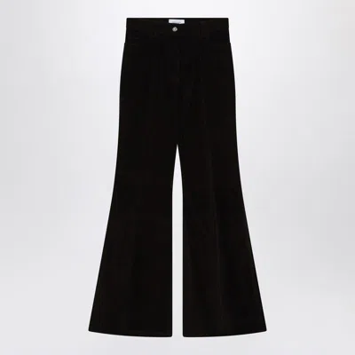 Ferragamo Salvatore  Espresso Flared Pants