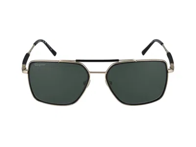 Ferragamo Salvatore  Eyewear Aviator Sunglasses In Multi