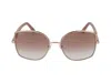 FERRAGAMO FERRAGAMO EYEWEAR BUTTERFLY FRAME SUNGLASSES