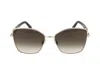 Ferragamo Gancini Tea Cup 60mm Gradient Butterfly Sunglasses In Multi