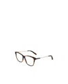 Ferragamo Salvatore  Eyewear Rectangular Frame Glasses In Multicolor