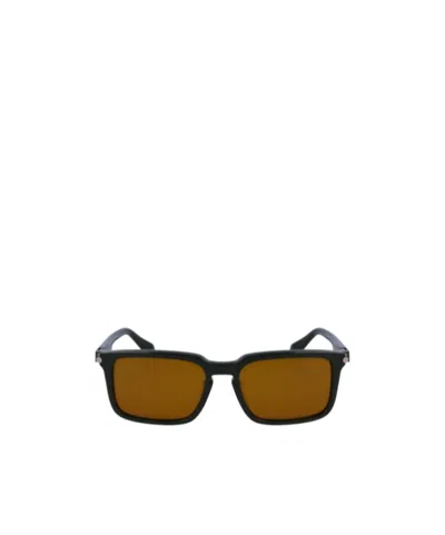 FERRAGAMO SALVATORE FERRAGAMO EYEWEAR RECTANGULAR FRAME SUNGLASSES