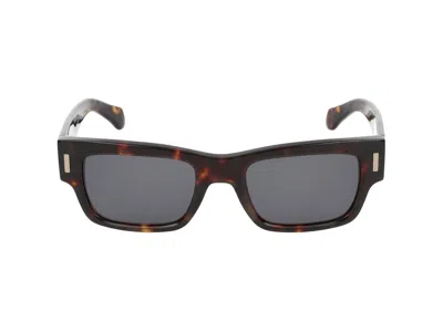 Ferragamo Salvatore  Eyewear Rectangular Frame Sunglasses In Brown