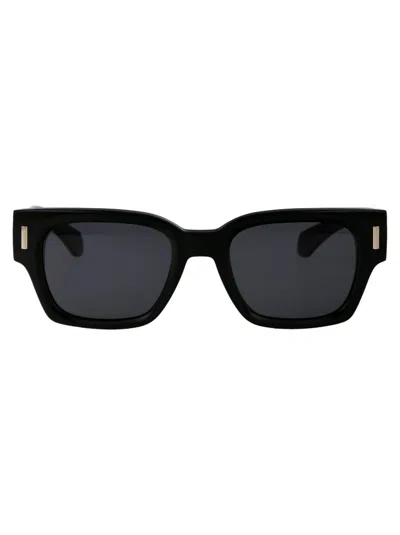 Ferragamo Salvatore  Eyewear Square Frame Sunglasses In Black