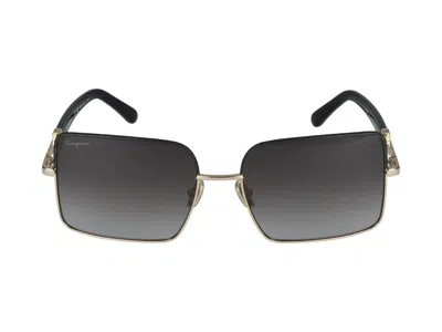 Ferragamo Salvatore  Eyewear Square Frame Sunglasses In Multi