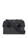 Ferragamo Salvatore   Black Leather Shoulder Bag In Multi