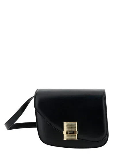 Ferragamo Salvatore  Flame Bags In Black
