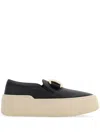 Ferragamo New Vara Plate Slip On With Crystals